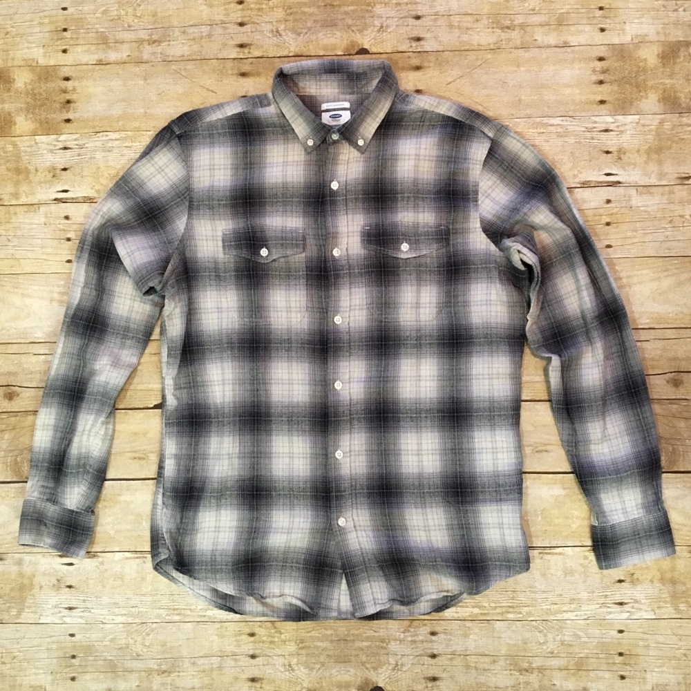 Old Navy Flannel size Large slim fit